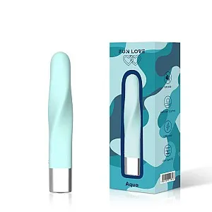 מיני ויברטור דיסקרטי סיליקון | Aqua