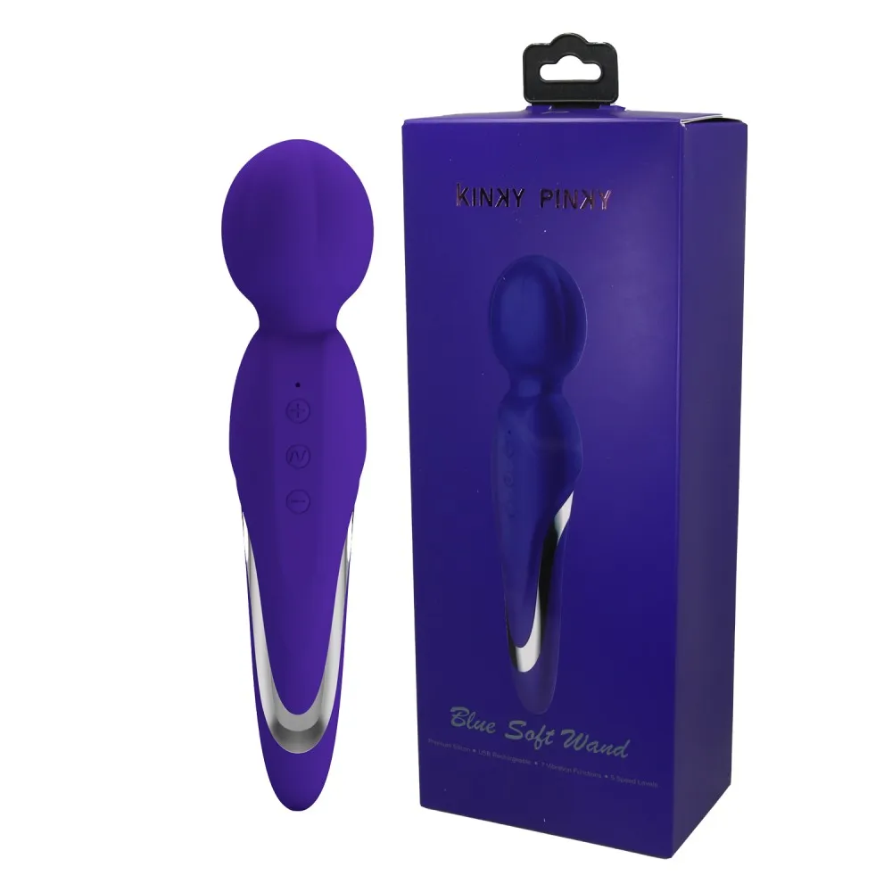 ויברטור מג'יק וונד שקט | Blue Soft Wand