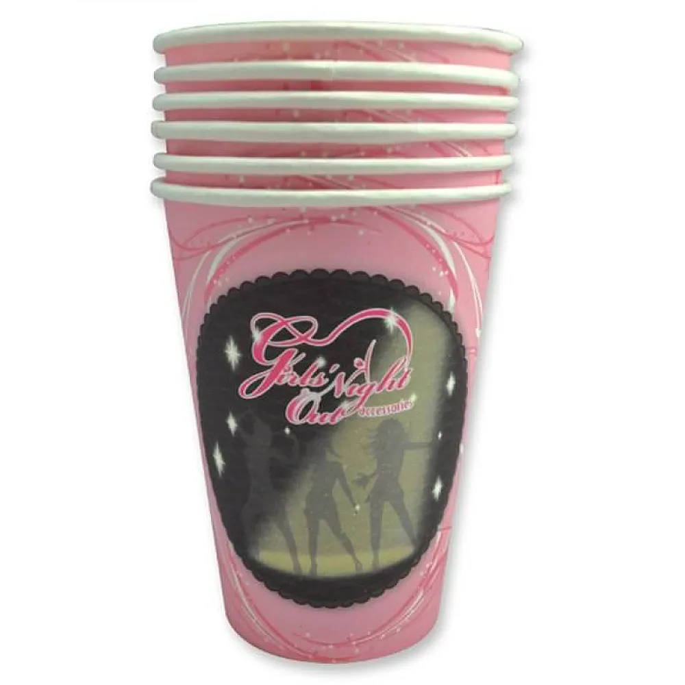 כוסות ורודות לערב בנות | Party Cups