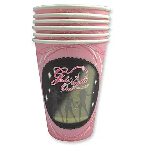 כוסות ורודות לערב בנות | Party Cups