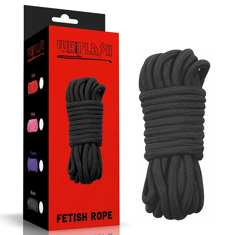 חבל קשירה בונדג' גמיש, חזק ונעים למגע | Whiplash BDSM 