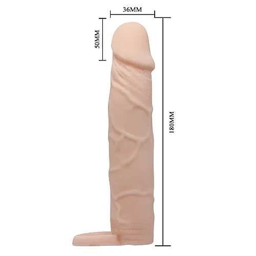 מאריך איבר ריאליסטי לגבר | Extension Sleeve