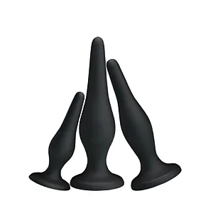 סט 3 פלאגים מדורגיים | Anal Triple