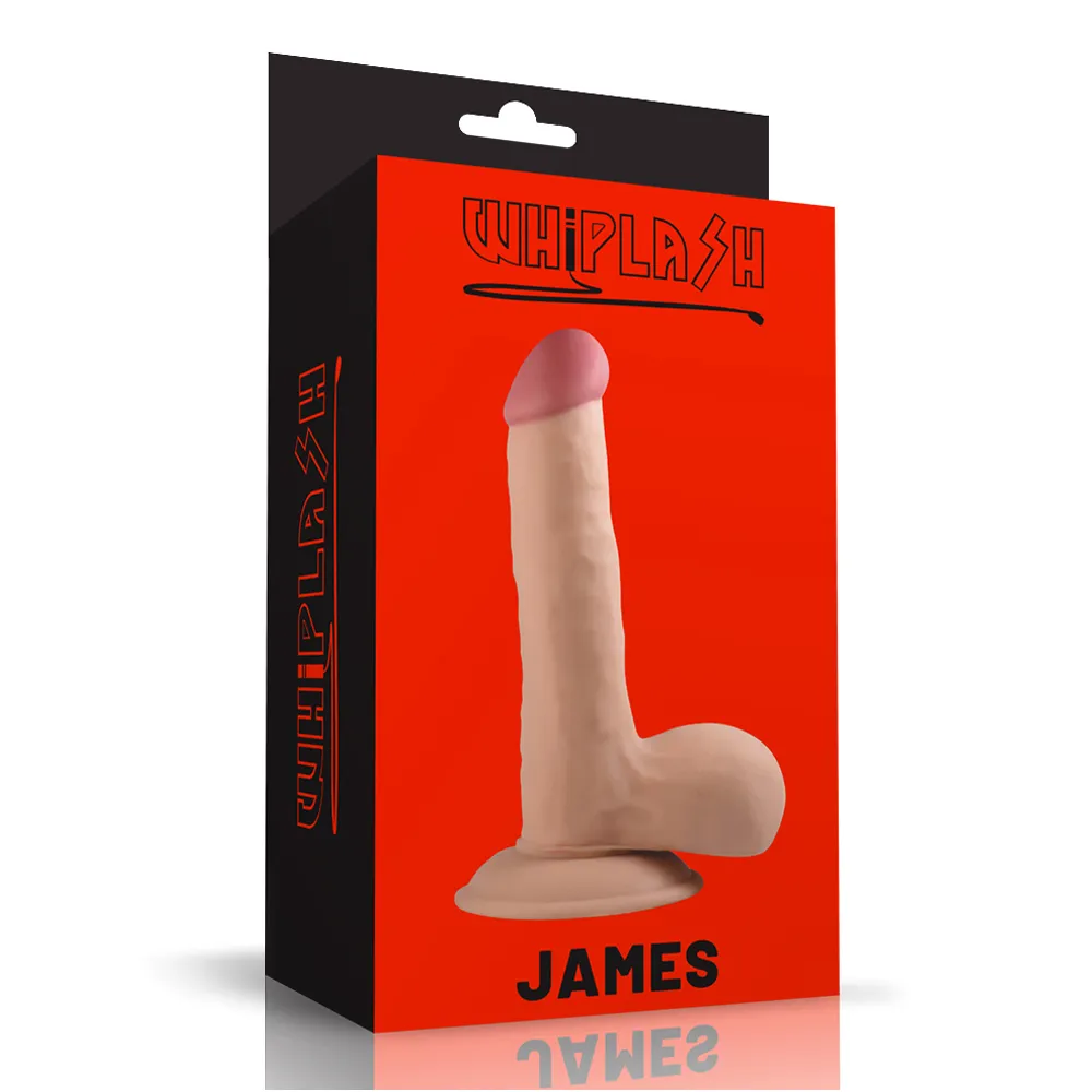 דילדו ריאליסטי סייבר רך עם בסיס יניקה | JAMES