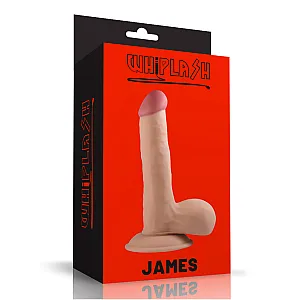 דילדו ריאליסטי סייבר רך עם בסיס יניקה | JAMES