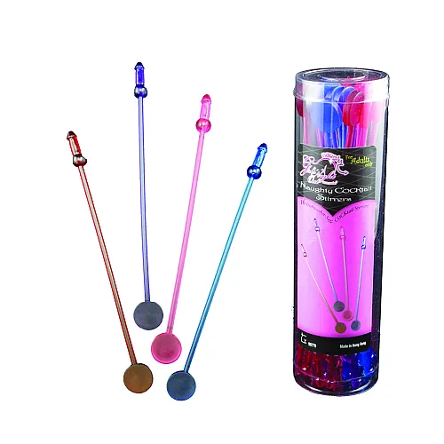 בוחשי משקה שובבים למסיבה | Naughty Stirrer Set