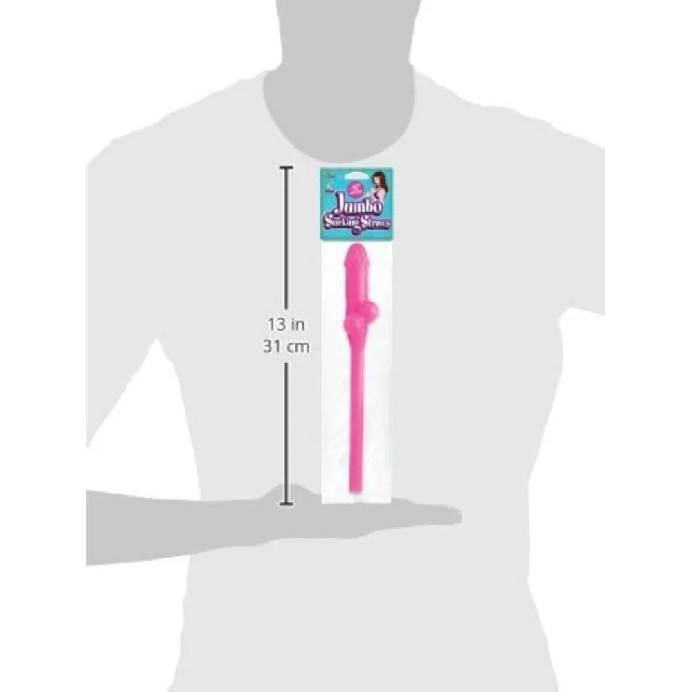 קש שתייה ג'מבו שובב | Jumbo Straw