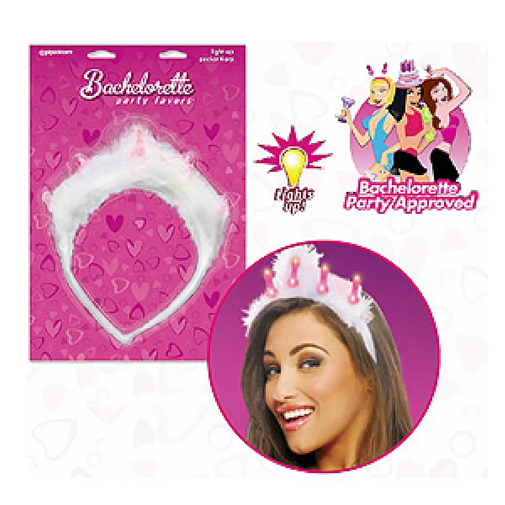 קשת בולבול מוארת למסיבה | Light-Up Pecker Tiara