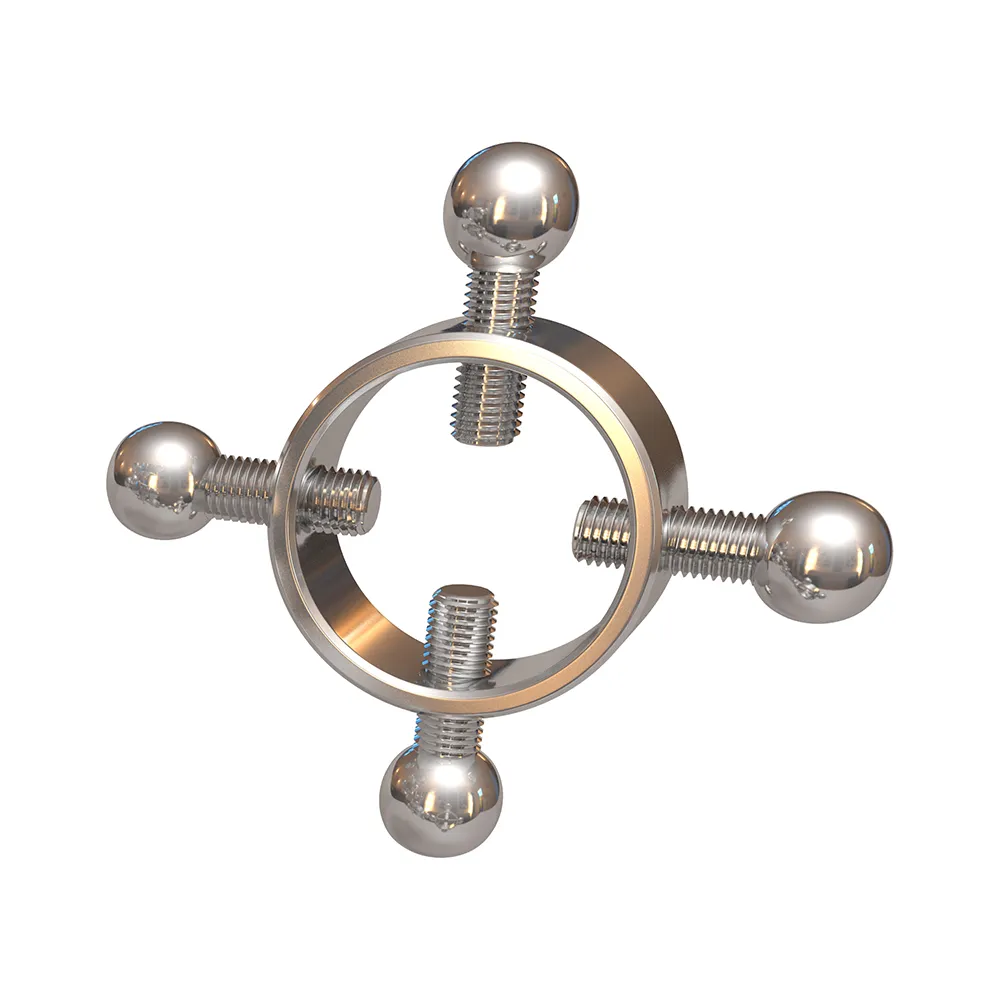 מצבטי פטמות מוברגים ממתכת | Screw Nipple Clamps