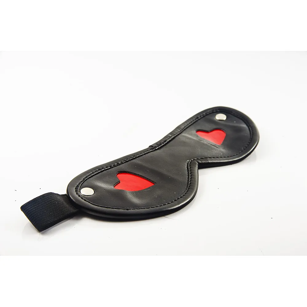 מסכת עיניים בעיצוב לבבות | Heart Eye Mask