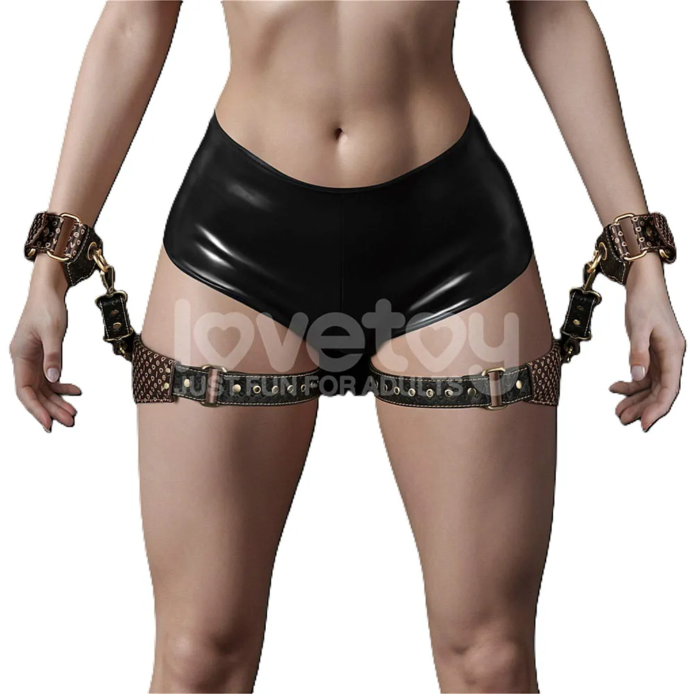 סט אזיקי ירכיים ופרקי ידיים מתכוונן | Thigh Cuffs Set