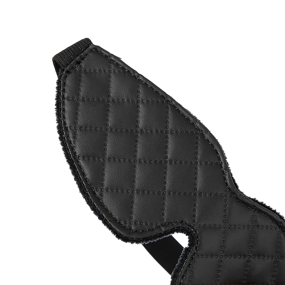 מסכת עיניים דמוי עור | Eye Mask Faux Leather