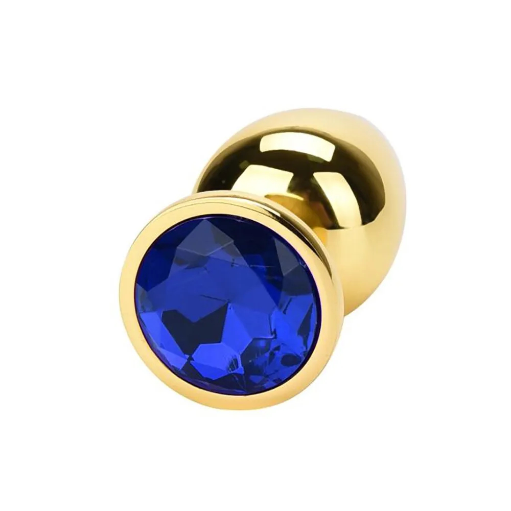 פלאג אנאלי מתכתי זהוב  | Gold Metal Plug M