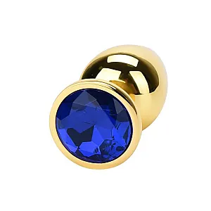 פלאג אנאלי מתכתי זהוב  | Gold  M