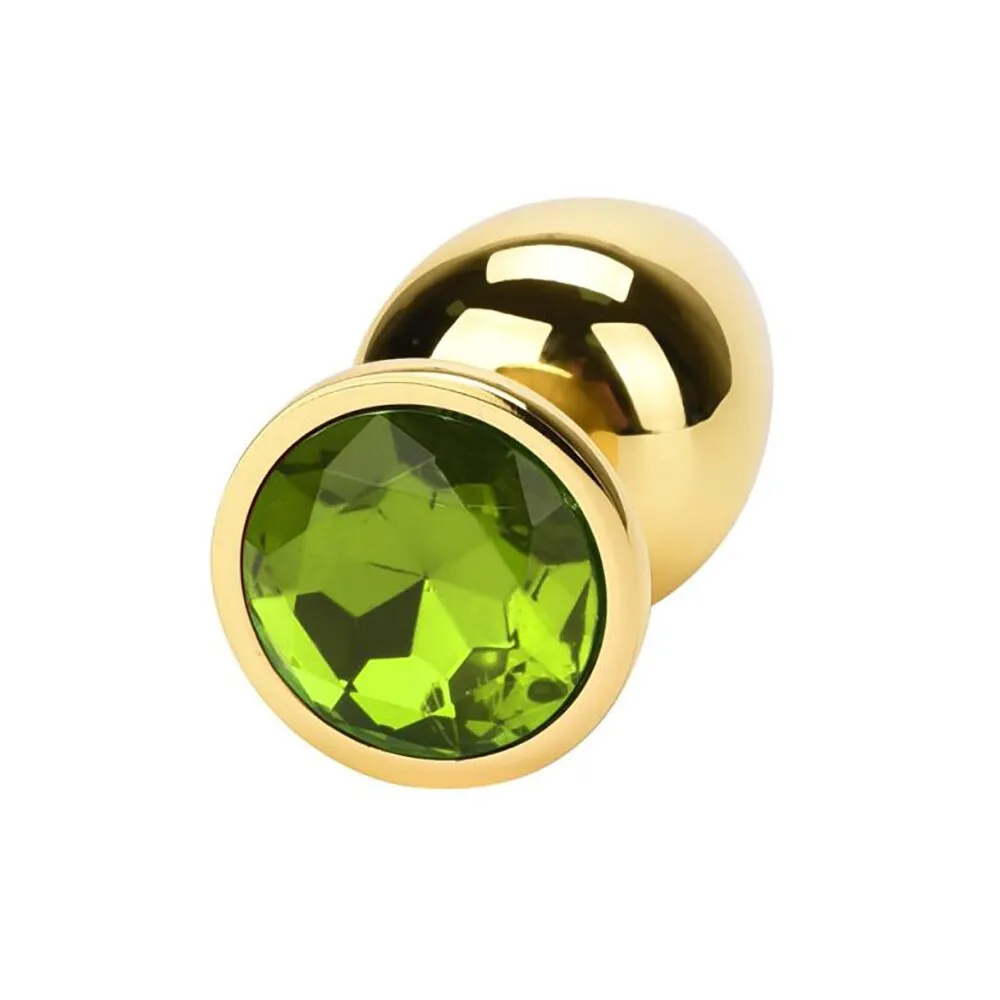 פלאג אנאלי מתכתי זהוב  | Gold Metal Plug M