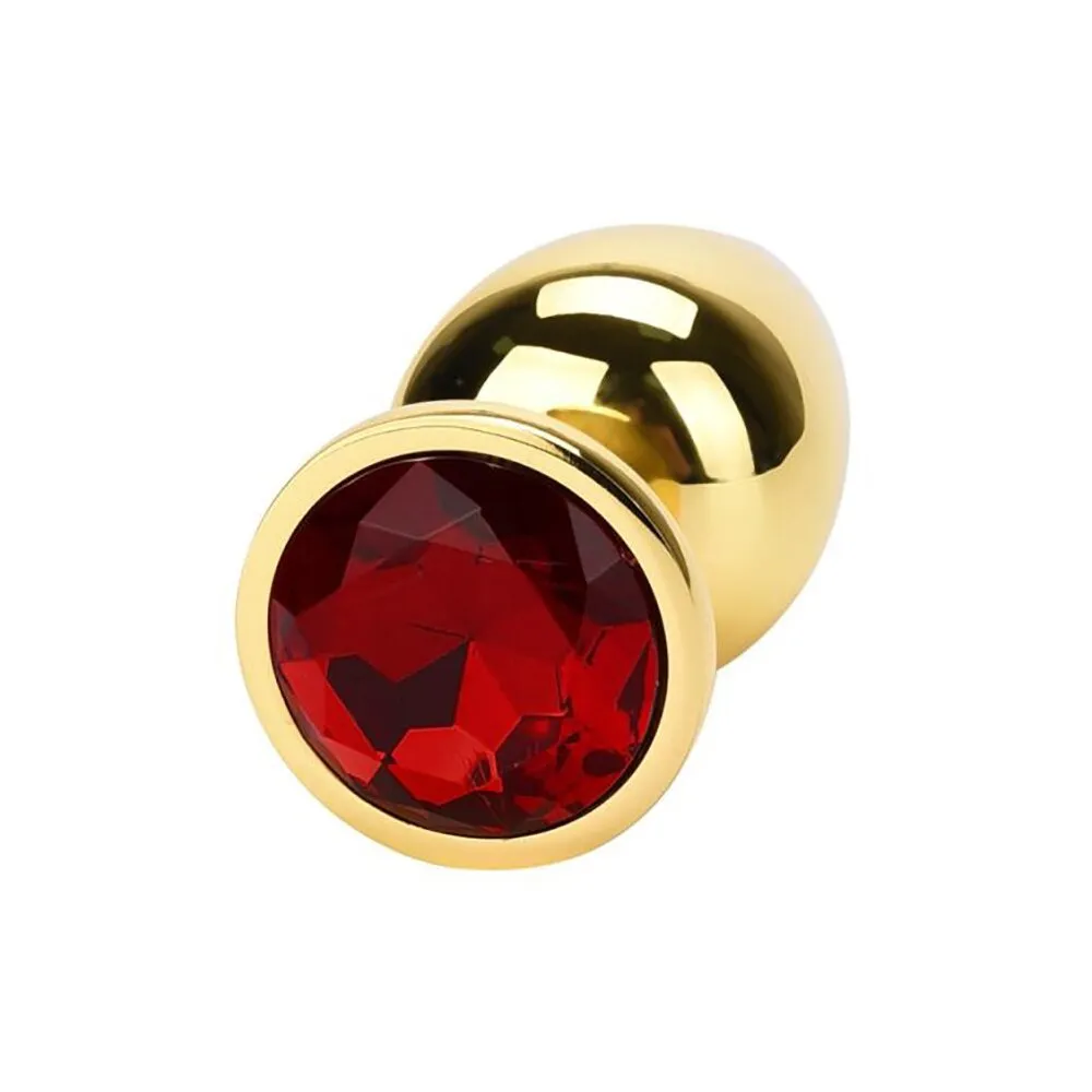 פלאג אנאלי מתכתי זהוב  | Gold Metal Plug M