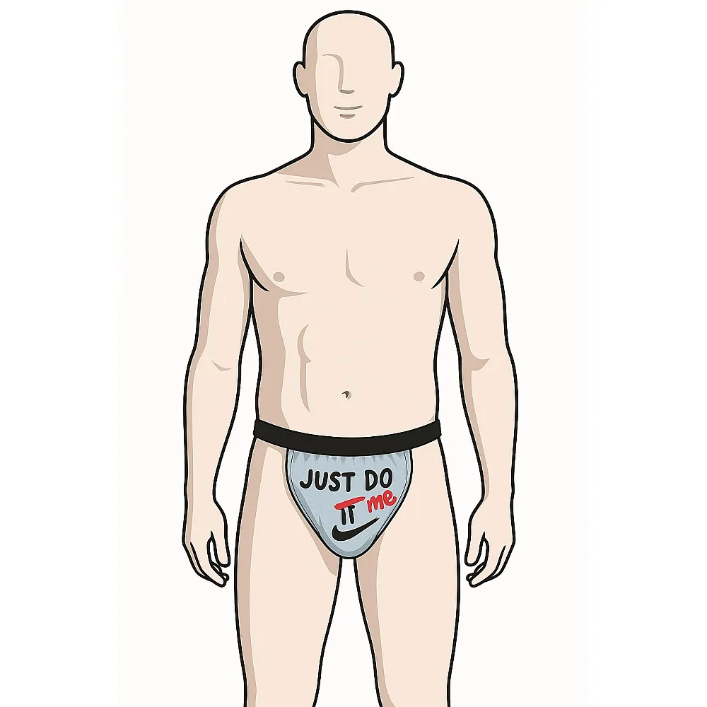 תחתון ג'וקסטרפ הומור לגבר | Novelty