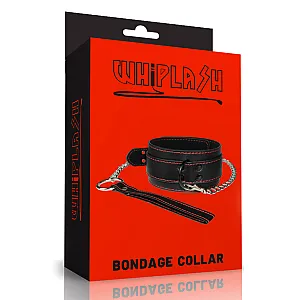 קולר הולכה עם שרשרת | Bondage Collar