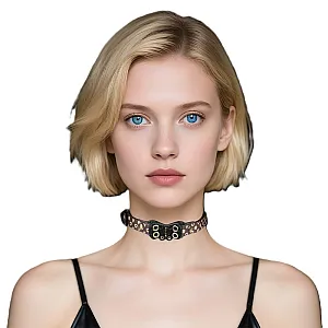 קולר צוואר BDSM עם פרפר | Butterfly Collar