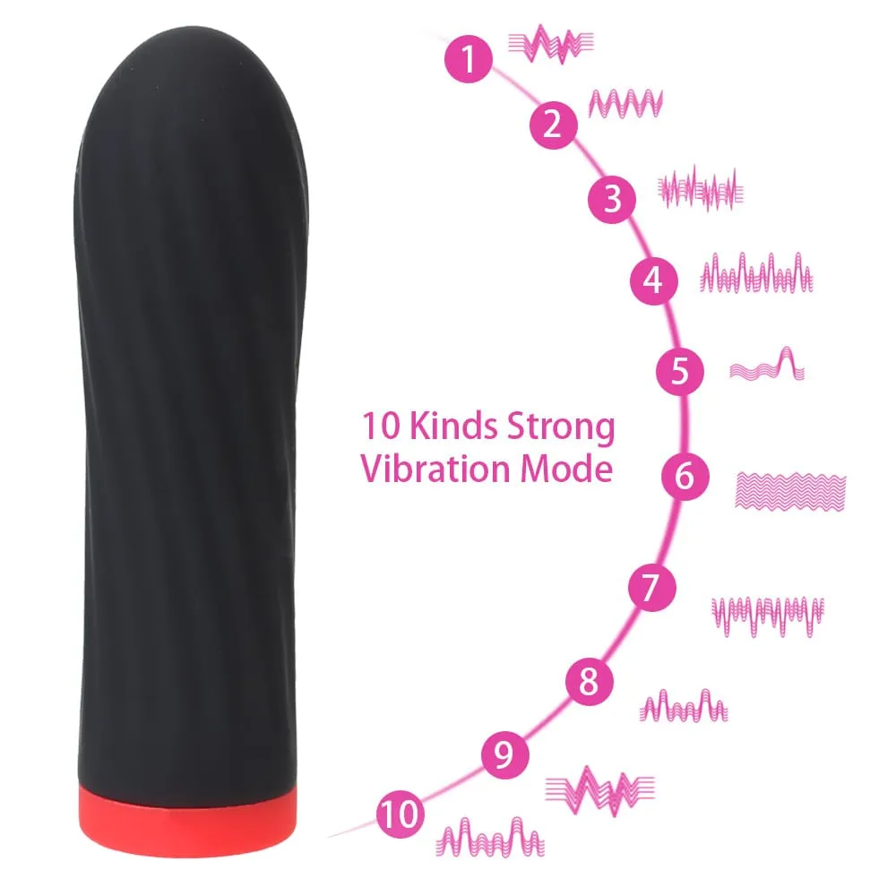 ויברטור מיני נטען סיליקון | Push The Button