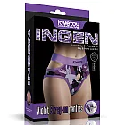 תחתוני סטרפ־און סגולים מעוצבים עם טבעת | Violet M/L