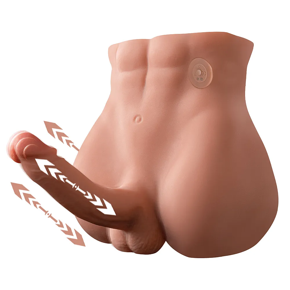 בובת מין טורסו גברי רוטט | Bartlett Male Doll