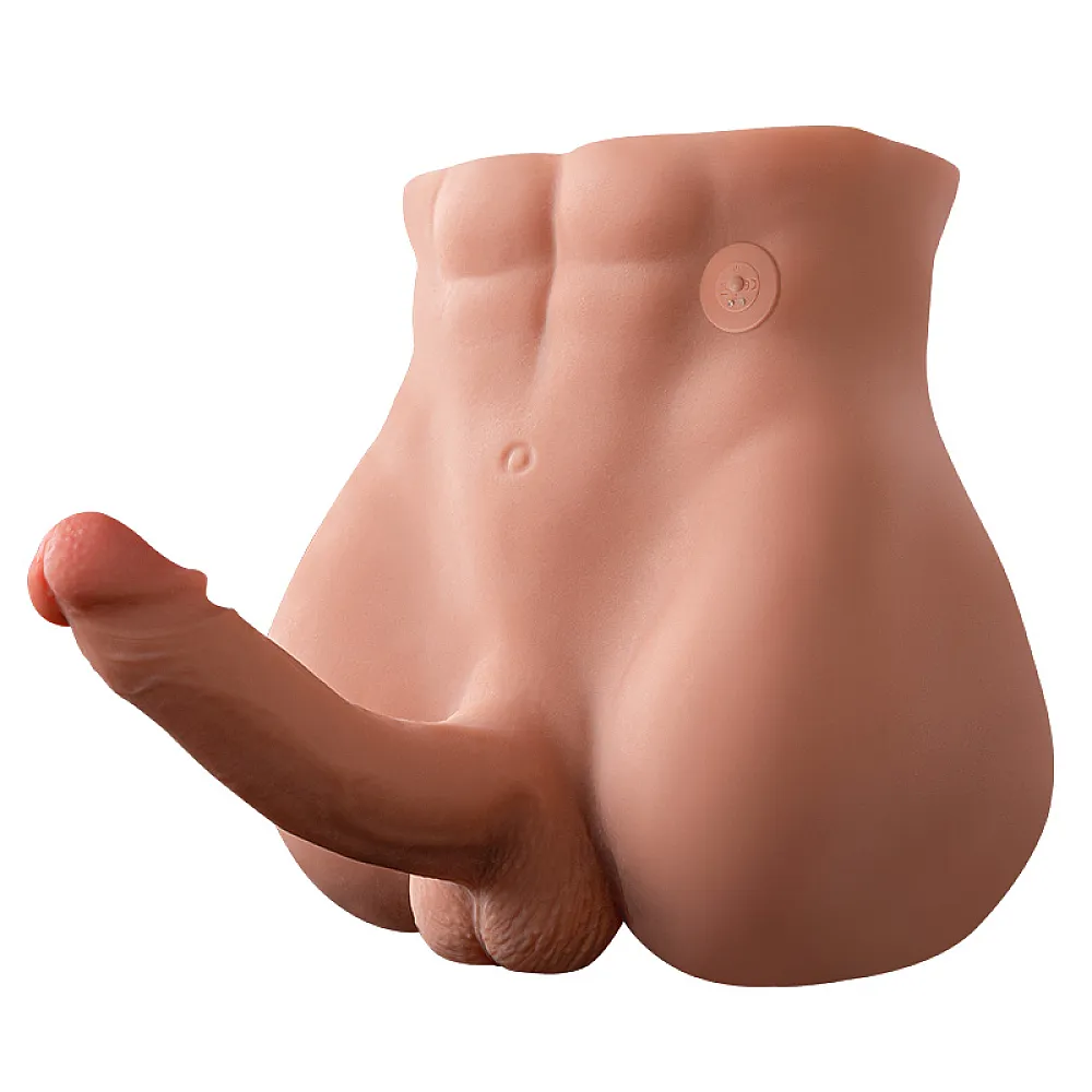 בובת מין טורסו גברי רוטט | Bartlett Male Doll