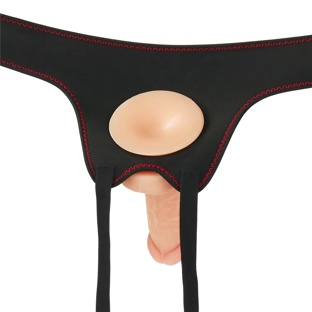 סטרפ-און ריאליסטי עם רצועה | Realistic Strap-On Soft Strap