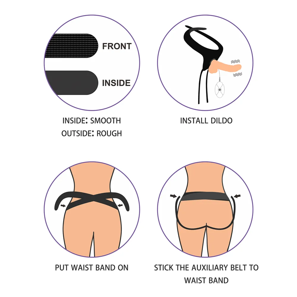 סטרפ-און ריאליסטי עם רצועה | Realistic Strap-On Soft Strap