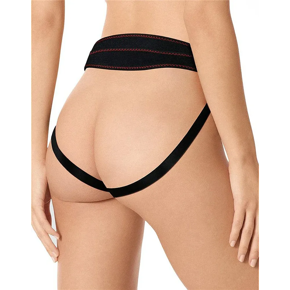 סט סטרפ-און ריאליסטי עם רתמה מתכווננת | Realistic