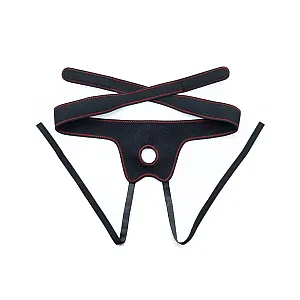 סט סטרפ-און ריאליסטי עם רתמה מתכווננת | Realistic