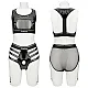 סט רתמת סטרפ און עם הלבשה | Iconic Harness Strap on Set M/L