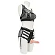סט רתמת סטרפ און עם הלבשה | Iconic Harness Strap on Set M/L