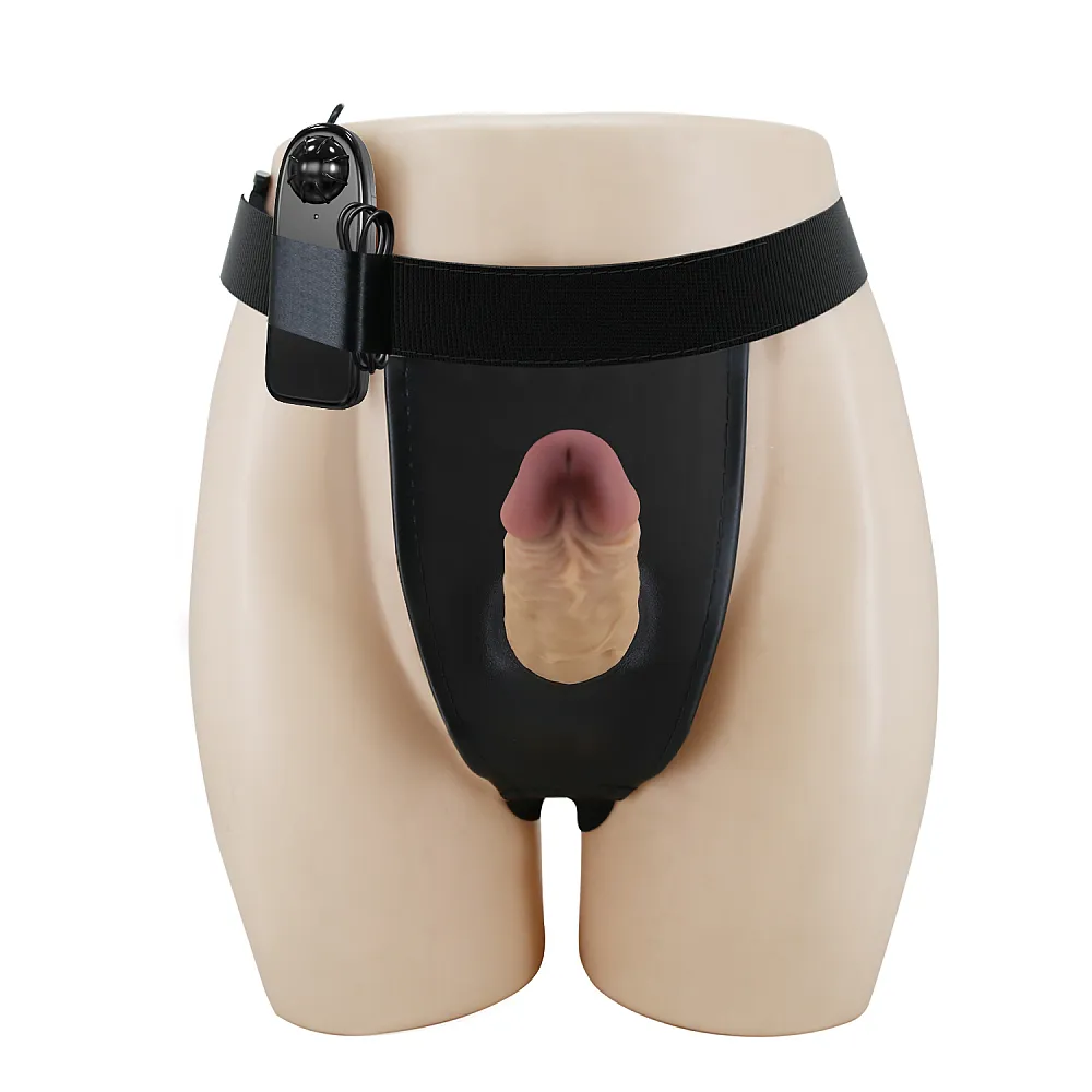 רתמת סטרפ-און חלולה לזקפה | Hollow Strap-On