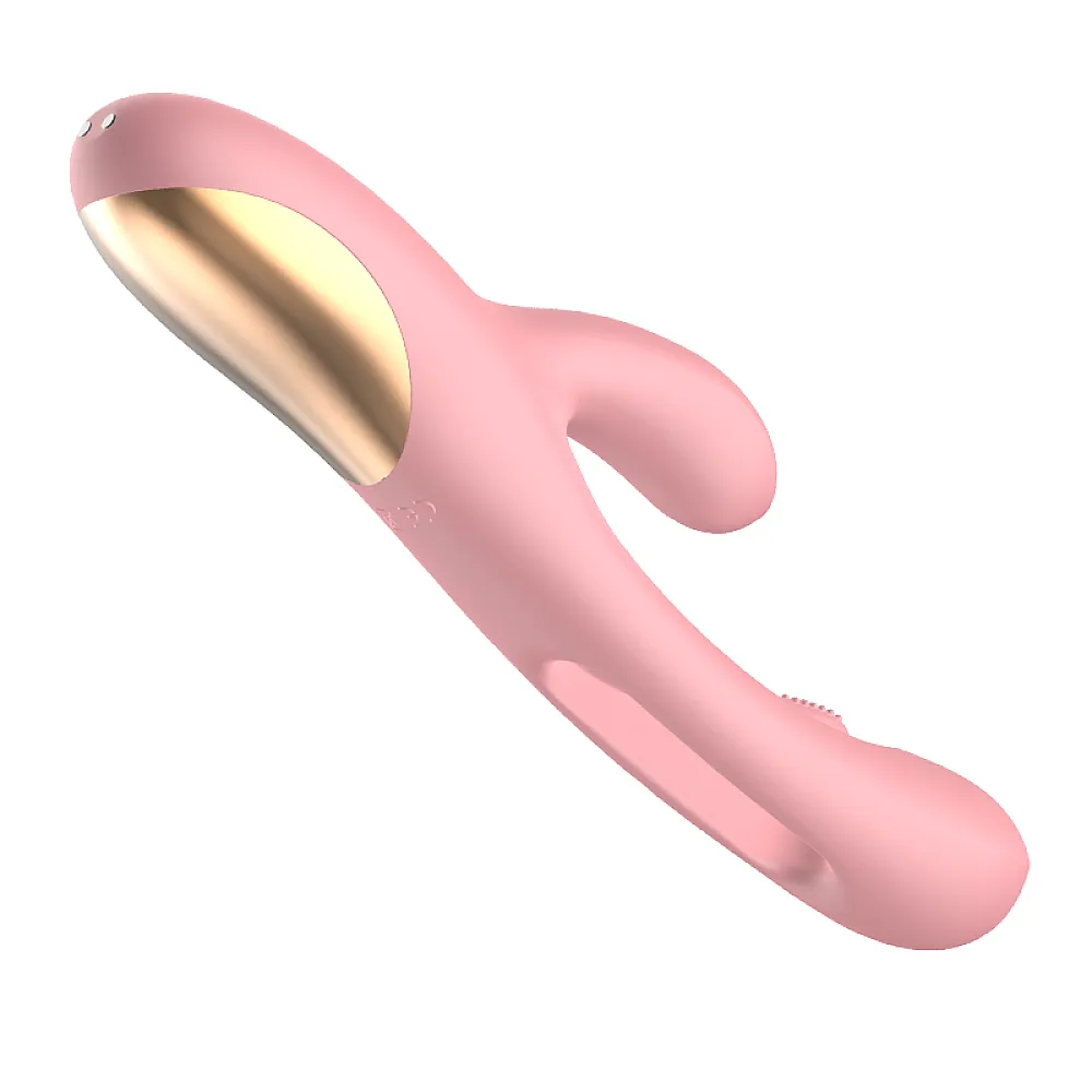 ויברטור ארנבון  עם לשונית רטט מענגת | Knock Up  