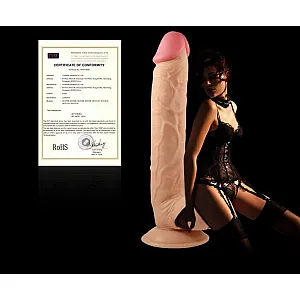 דילדו ריאליסטי ענק עם וואקום | King Sized