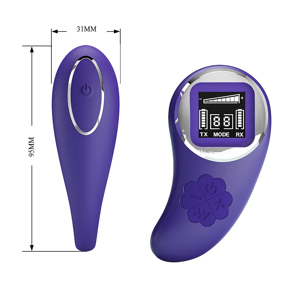 ויברטור זוגי דיגיטלי חכם | Treasure Pleasure