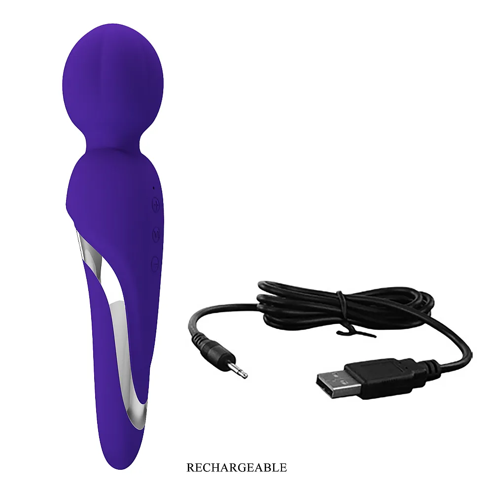 ויברטור מג'יק וונד שקט | Blue Soft Wand