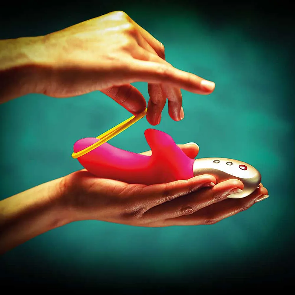 ויברטור מיקוד עם גומייה | AMORINO