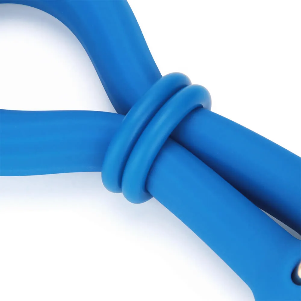 טבעת נמתחת מתכווננת כחולה מסיליקון | Pro Stretcher Blue