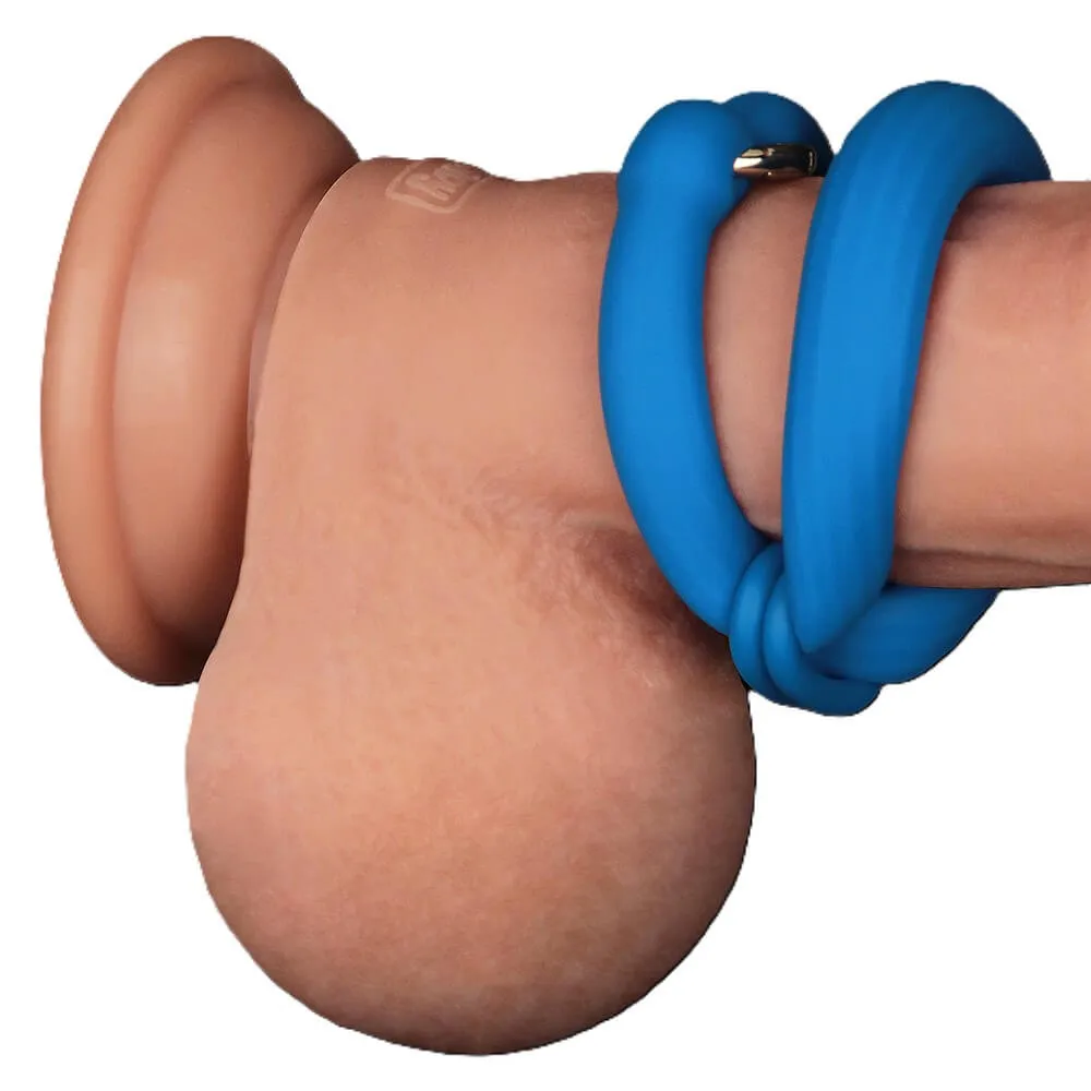 טבעת נמתחת מתכווננת כחולה מסיליקון | Pro Stretcher Blue