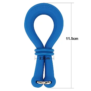טבעת נמתחת מתכווננת כחולה מסיליקון | Pro Stretcher Blue