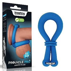 טבעת נמתחת מתכווננת כחולה מסיליקון | Pro Stretcher Blue