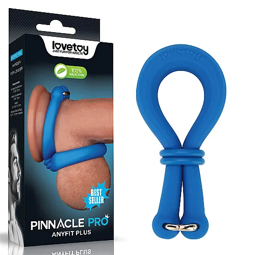 טבעת נמתחת מתכווננת כחולה מסיליקון | Pro Stretcher Blue