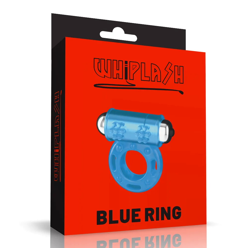 טבעת רטט זוגית זוהרת בחושך | Blue Ring