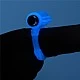 טבעת רטט זוגית זוהרת בחושך | Blue Ring
