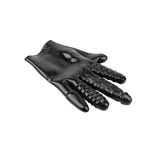 כפפת טקסטורות למגע אינטימי | Silicone Glove