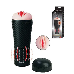 מאונן פלאשלייט רוטט לגב | Pink Pussy 