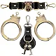 אזיקי ידיים ממתכת עם מפתחות גולגולת | Unisex Handcuffs