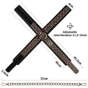 אזיקי ידיים מוצלבים מתכווננים | Crossed Handcuffs